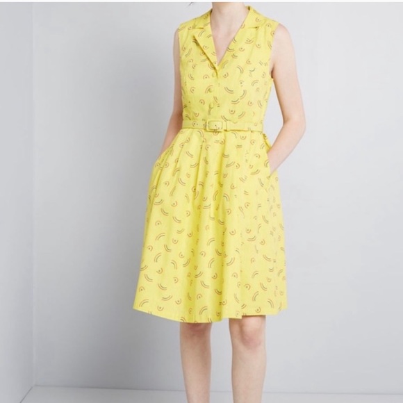 yellow dress size 20